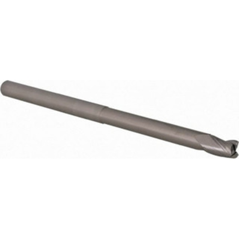 Accupro 1/4 Diam 3 Flute Solid Carbide 0.015 Corner Radius End Mill Uncoated, 4 OAL, 3/8 LOC, 1/4 Shank Diam, 30 Helix, RH Cut, RH Flute, Centercutting, 2 Extended Reach 6503798 – 62780564