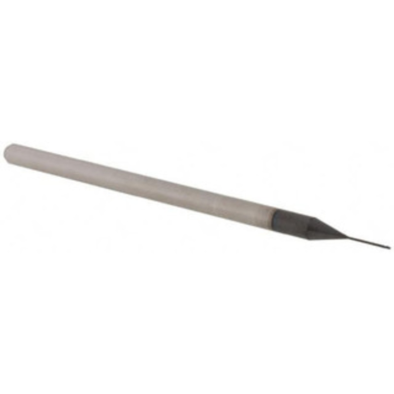Accupro 1/64 Diam, 0.022 LOC, 3 Flute Solid Carbide Ball End Mill AlTiN Finish, Single End, 2-1/2 OAL, 1/8 Shank Diam, Spiral Flute AP61729802 – 61729802