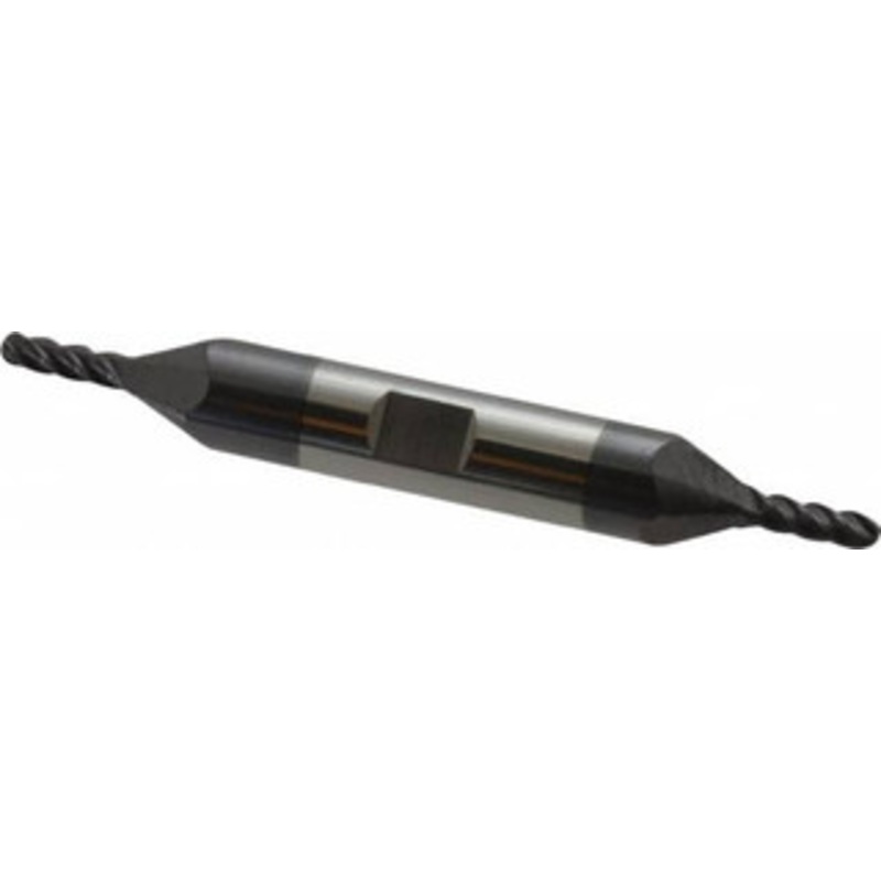 Accupro 1/8 Diam, 3/8 LOC, 4 Flute Solid Carbide Ball End Mill AlTiN Finish, Double End, 3 OAL, 3/8 Shank Diam, Spiral Flute 12185306 – 09742958