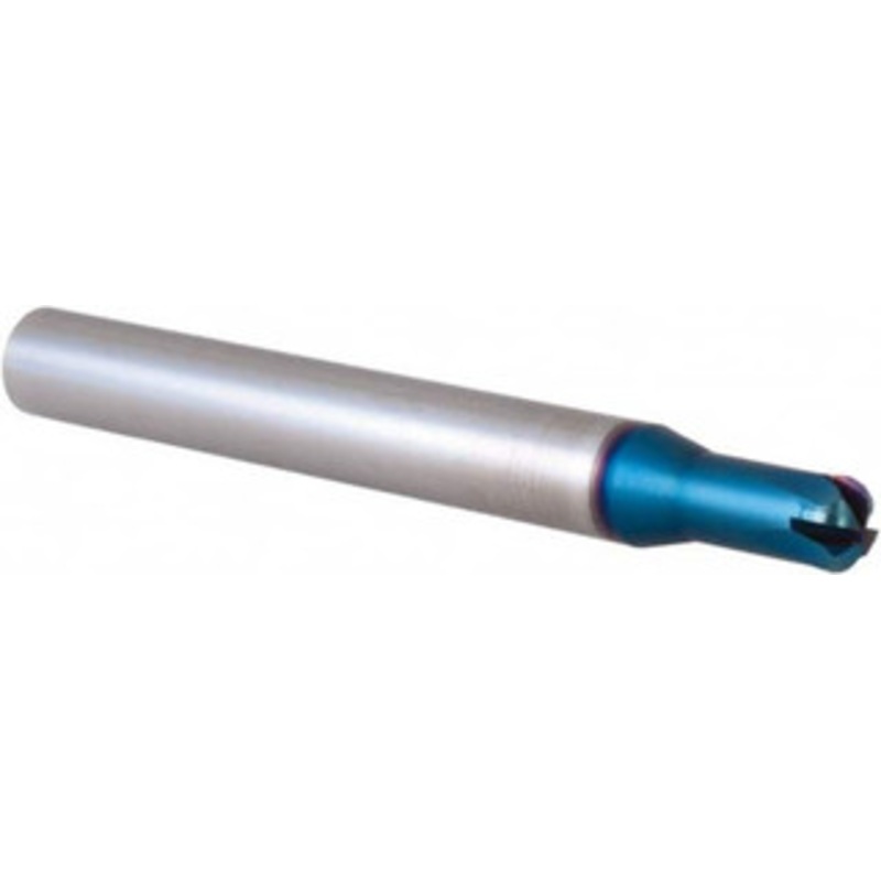 Accupro 3/16 Diam 4 Flute Solid Carbide 1/16 Corner Radius End Mill Blue Finish, 2-1/4 OAL, 0.075 LOC, 1/4 Shank Diam, 0 Helix, RH Cut, RH Flute, Centercutting, 3/8 Extended Reach G8C2601204 – 87632329