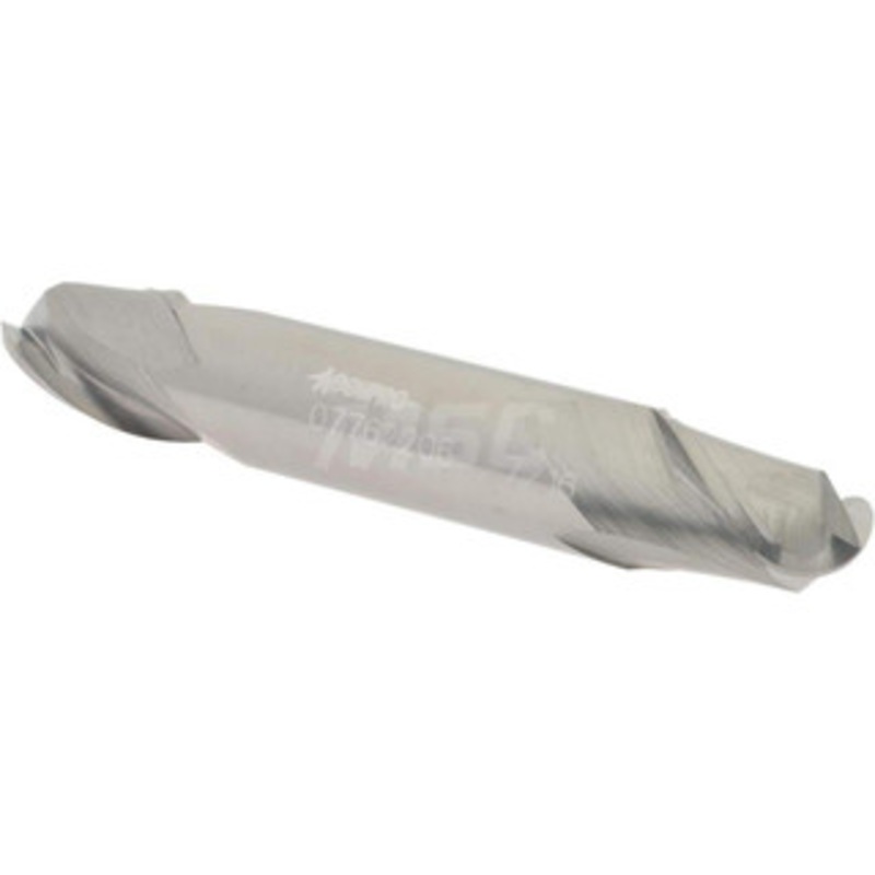 Accupro 7/16 Diam, 9/16 LOC, 2 Flute Solid Carbide Ball End Mill Uncoated, Double End, 2-3/4 OAL, 7/16 Shank Diam, Spiral Flute 12177736 – 07762206