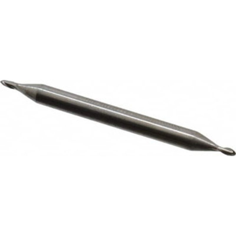 Hertel 3/64 Diam, 3/32 LOC, 2 Flute Solid Carbide Ball End Mill Double End, 1-1/2 OAL, 1/8 Shank Diam E599924382 – 88249230