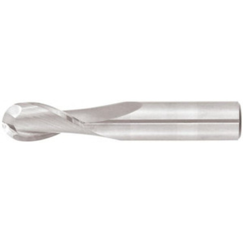 Niagara Cutter 3/4 Diam, 1 LOC, 2 Flute Solid Carbide Ball End Mill Uncoated, Single End, 3 OAL, 3/4 Shank Diam, Spiral Flute 17001310 – 08178022