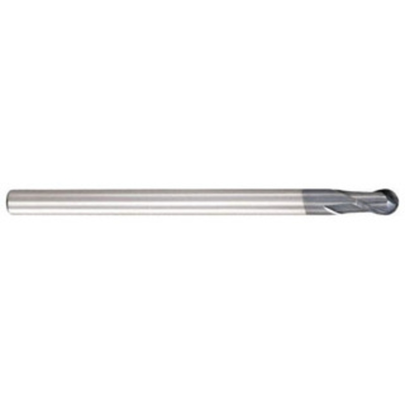OSG 16mm Diam, 30mm LOC, 2 Flute Solid Carbide Ball End Mill WXL Finish, Single End, 140mm OAL, 16mm Shank Diam, Spiral Flute 3106680 – 51026433