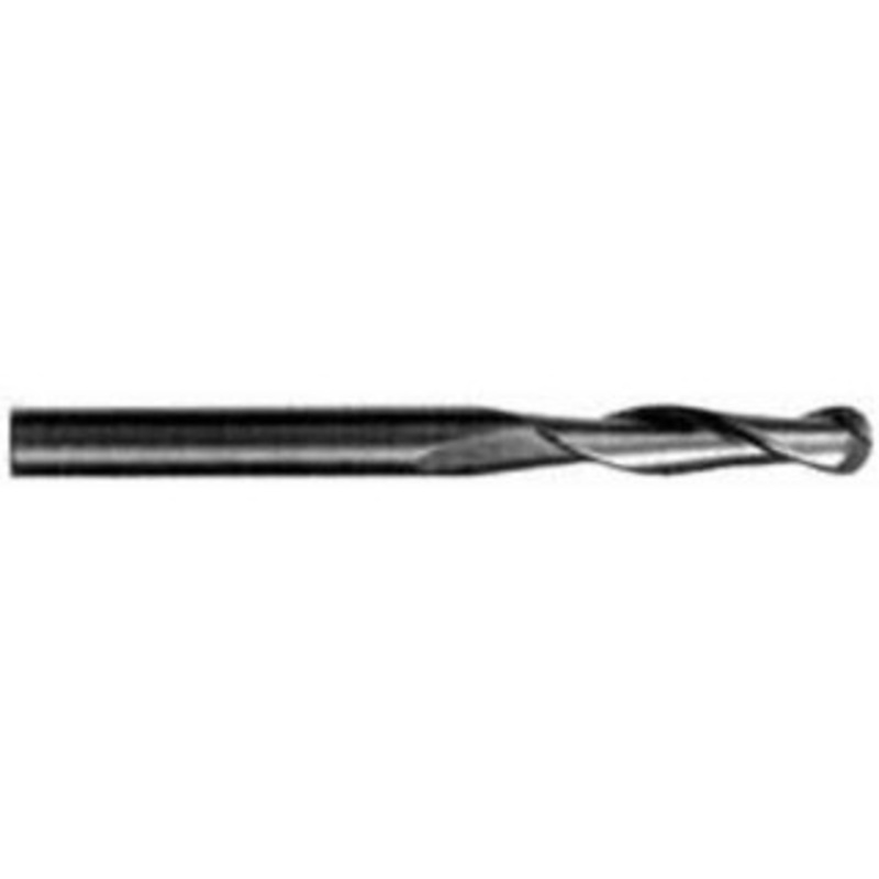 KYOCERA SGS 1 Diam, 2-1/4 LOC, 2 Flute Solid Carbide Ball End Mill Uncoated, Single End, 5 OAL, 1 Shank Diam, Spiral Flute 33318 – 32143646