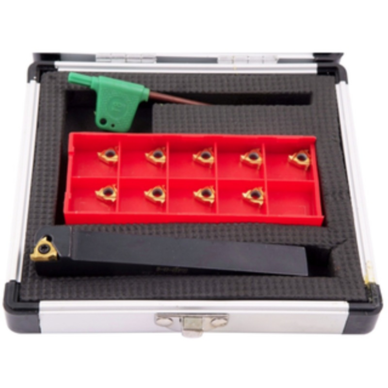Precise 1/2 External Indexable Threading Tool Holder & Insert Kit – SER0500H11 – 2301-1625