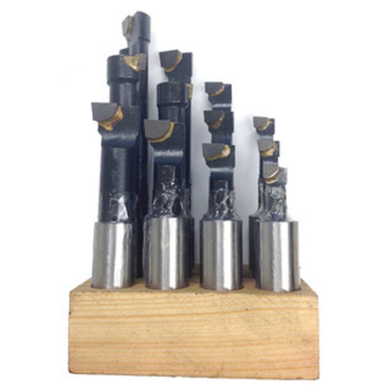 Precise 12 Piece 3/4 Shank C-6 Carbide Tipped Boring Bar Set – 1001-0004
