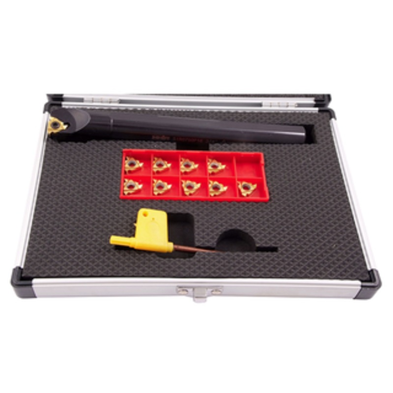 Precise 3/4 Internal Indexable Threading Tool Holder & Insert Kit –  SIR0750P16 – 2302-1787