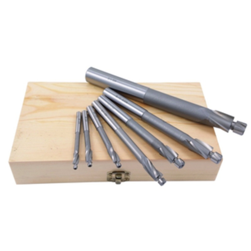 Precise 7 Piece High Speed Steel 3 Flute Solid Pilot Counterbore Set – 2007-0002