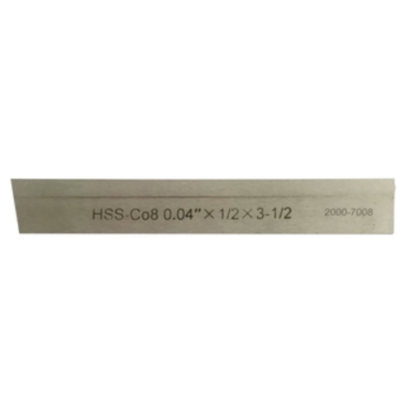Precise P1N .04W x 1/2H x 3-1/2L 5% Cobalt Parallel Type Cut-Off Blade – 2000-7008