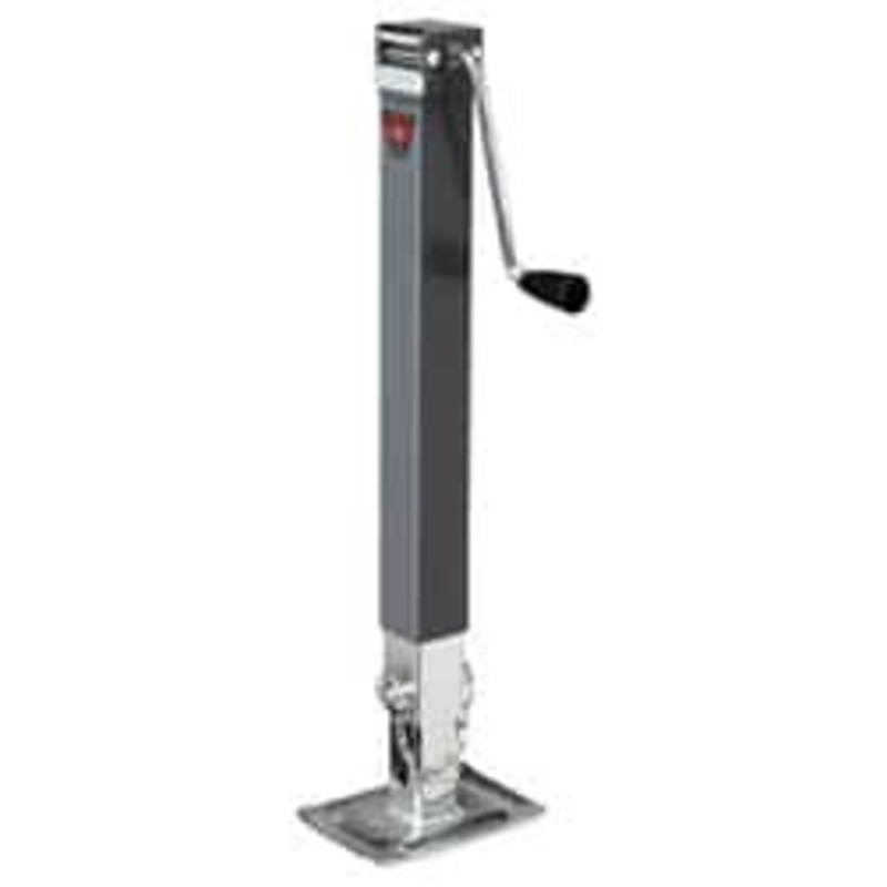 BULLDOG Square Sidewind Jack 8,000 Lb Load Capacity, 25.06 to 53.56 Service Height 190754 – 05785746