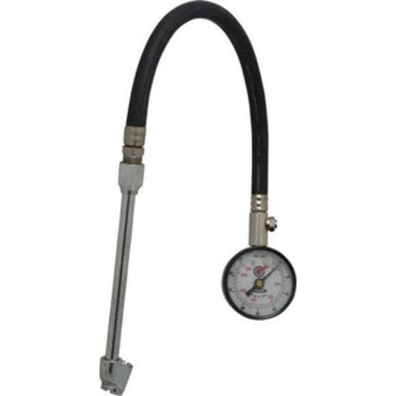 Coilhose Pneumatics 0 to 160 psi Dial Dual Tire Pressure Gauge Closed Check, 12 ft. Hose Length A535 – 00576850