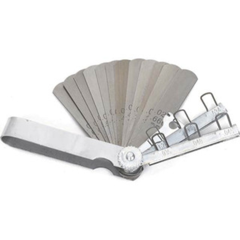 GEARWRENCH Feeler Gauge & Wire Spark Plug Gap Set For Ignition Clearances 0.010 to 0.045 & 0.254mm to 1.143mm 164 – 97858567