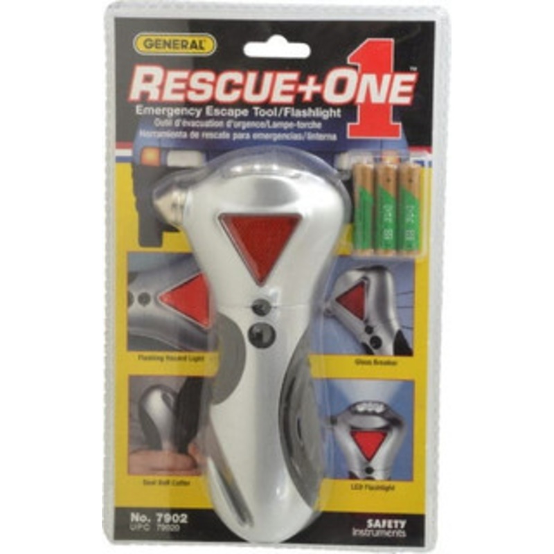 General Rescue One 4-Function Emergency Auto Escape Tool For All Vehicles 7902 – 78356375