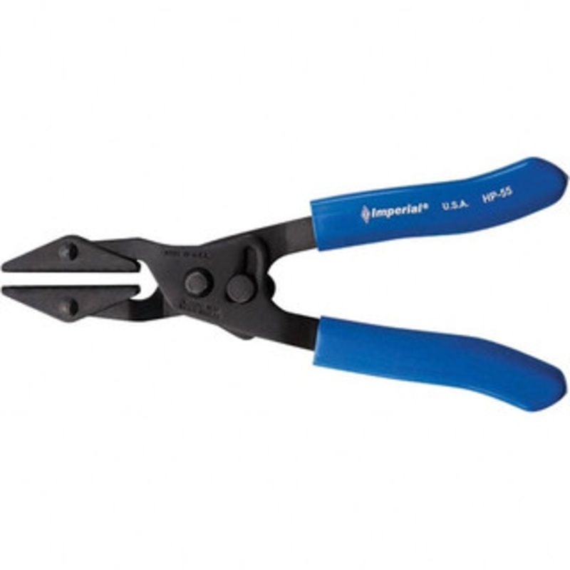 Imperial Hose Pinch-Off Plier Steel/Vinyl, Black/Blue, For Heater Hoses, Air, Water, Vacuum & Fuel Lines HP-55 – 97797013