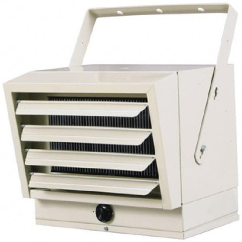 Marley 17,000 Max BTU Rating, 5,000 Wattage, Horizontal & Downflow Unit Electric Suspended Heater 208 Volts, 1-3 Phase, 12-1/2 Wide x 12-3/8 Deep x 14 High IUH520 – 43772284