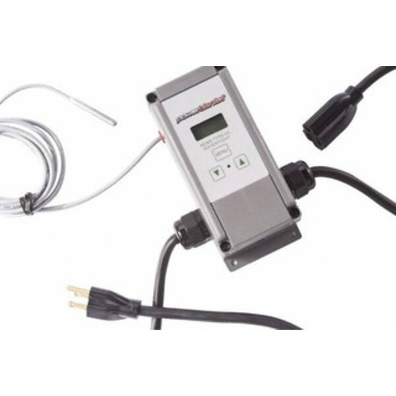 Powerblanket Process Equipment Heat Controls & Thermostats, For Use With: Digital Portion Control Scale, Type: Thermostat, Voltage: 120 VAC, Amperage Rating: 15.0, Minimum Temperature (F): -29, Maximum Temperature (F): 212 GHT2002J-FS – 46959037