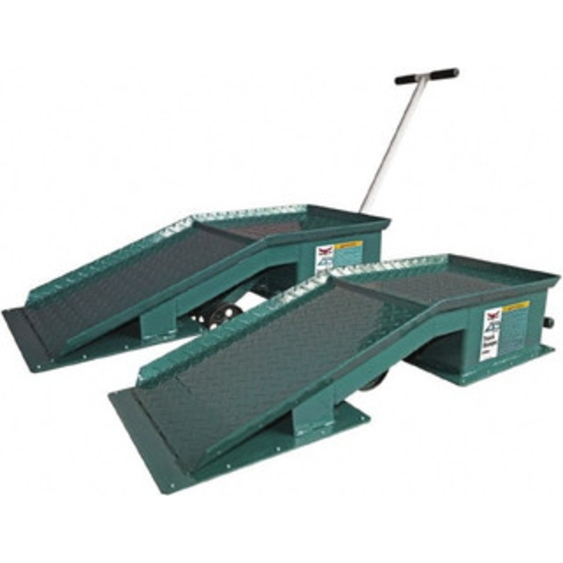 Safeguard Wheel Step for Trucks & SUV Vehicles 40,000 Lb Capacity, 9-1/2 Max Height, 18 Step Width x 45 Step Depth 69201 – 35732973