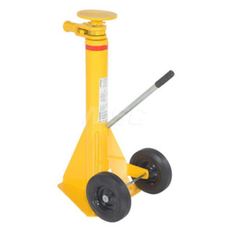 Vestil Trailer Stabilizing Jack 39 to 51 Service Height, 10 Wheels LO-J-100 – 09050659