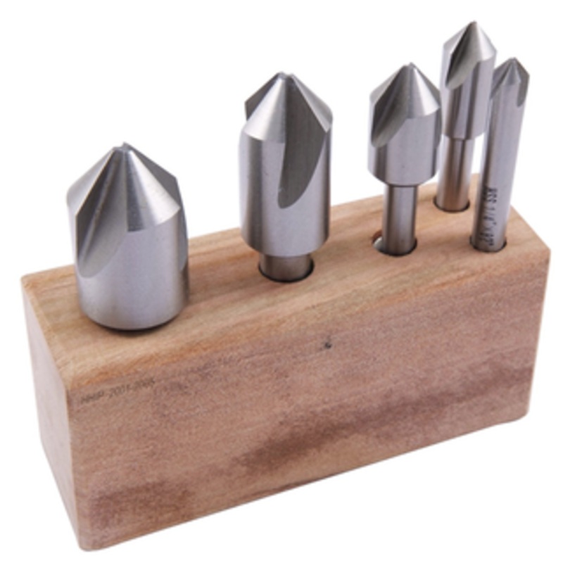 Precise 5 Piece 82 Degree 1/4-1 High Speed Steel Countersink Set – 2001-2005