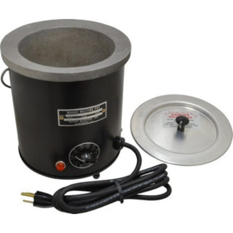 Waage Electric 2 Qt, 5 Deep, 150 to 450F, Dip Coat Pot 5-1/2 ID, 115 Volts, 600 Watts WP4A-19-1 – 31734049