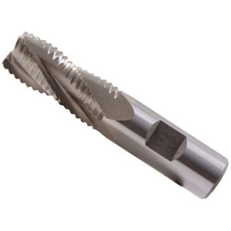 Precise 3 Flute M42 Cobalt Roughing End Mill, 1/4 x 3/8 Shank Dia. x 5/8 Flute Length – 8002-5708