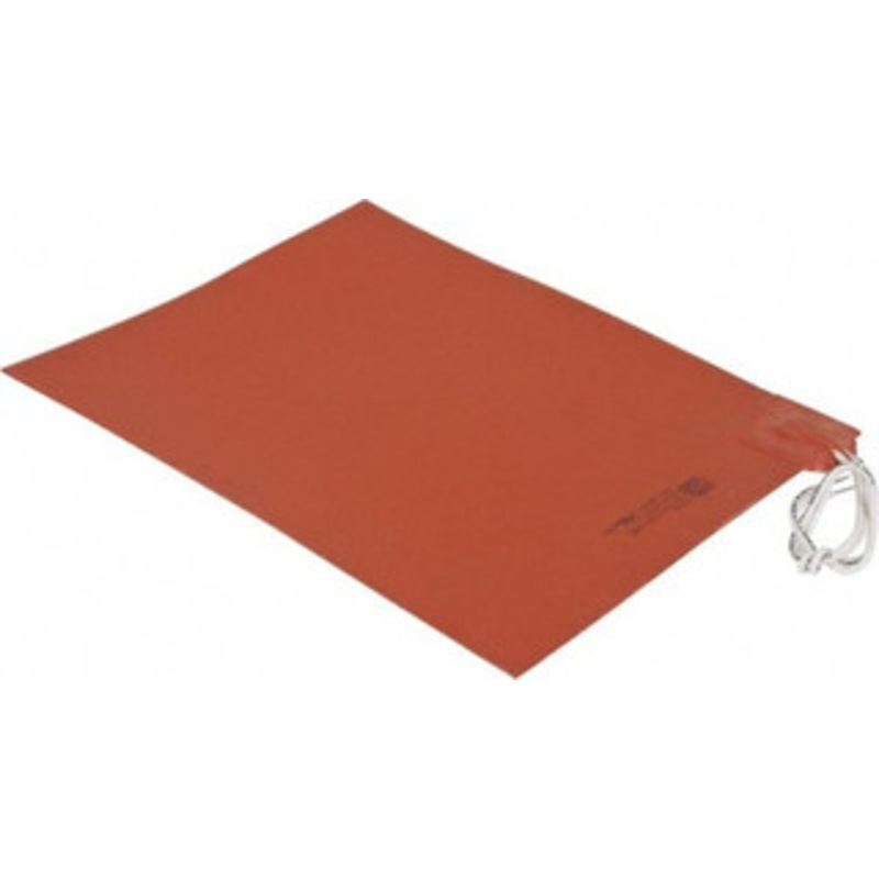 Value Collection 12 Long x 9 Wide, Rectangular, Silicon Rubber, Standard Heat Blanket 120 Volt, Plain Back, Use with Metal Containers SR4135 – 03157971