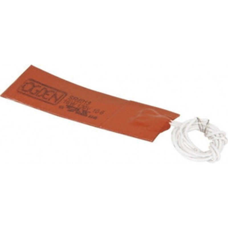 Value Collection 3 Long x 1 Wide, Rectangular, Silicon Rubber, Standard Heat Blanket 120 Volt, Plain Back, Use with Metal Containers SR4013 – 03156759