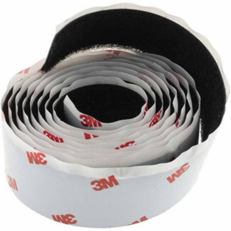 Value Collection 1 Wide x 1.6 Yd Long Adhesive Backed Dual Lock Roll Black, Reclosable BD-KP83775 – 53603825