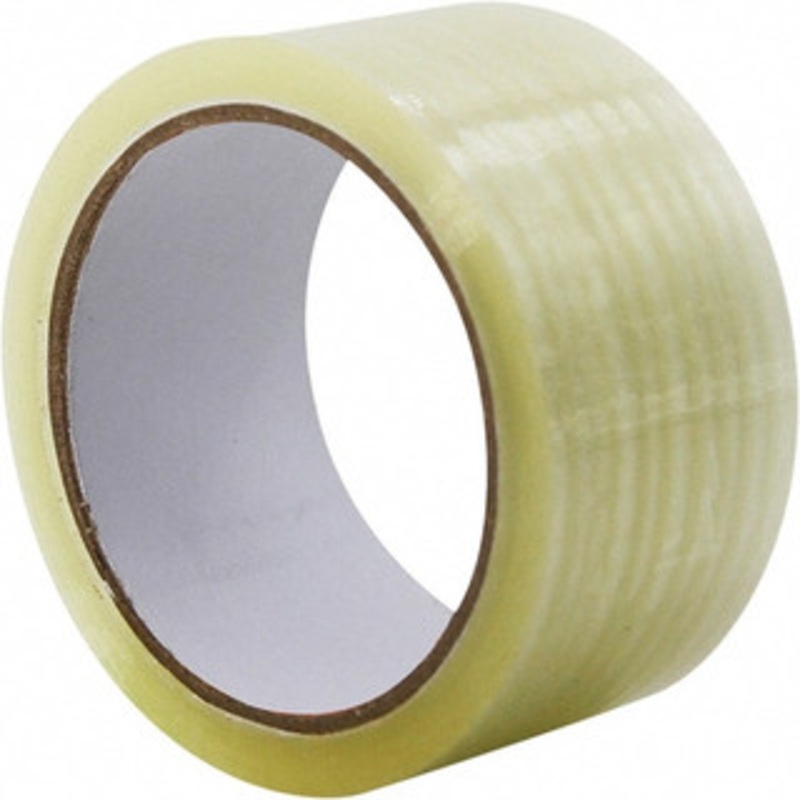Value Collection 2 x 100m Clear Acrylic Water Adhesive Packaging Tape BOPP Film Backing, 2 mil Thick, 17 Lb Tensile Strength, Series 1903 190348100 – 95236345