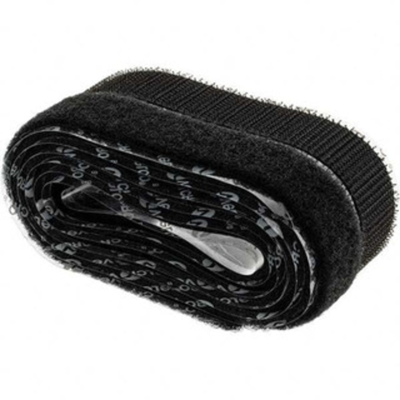 Value Collection 3/4 Wide x 1.3 Yd Long Adhesive Backed Hook & Loop Roll Continuous Roll, Black BD-C36155 – 53597860
