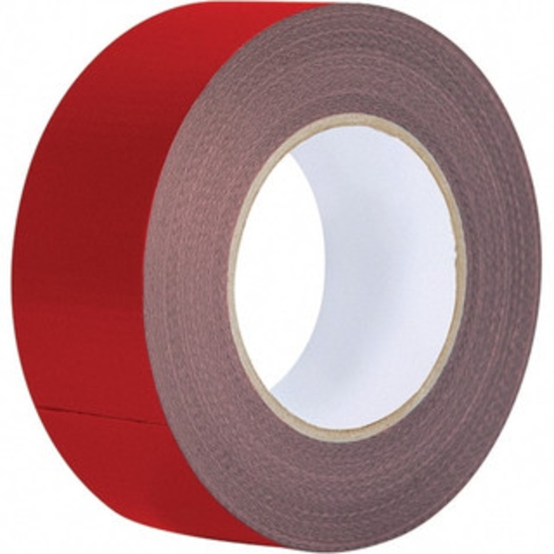 Value Collection 60 Yd x 2 x 8.7 mil Red Polyethylene Cloth Duct Tape Rubber Adhesive, 19 Lb Tensile Strength, 23 to 104F, Series 308D 308D4855RE – 97043749