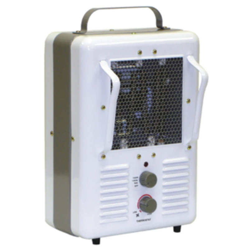 Vestil Portable Electric Heater, 120V 3Ph, Max. BTU 5,120 – FFH-118