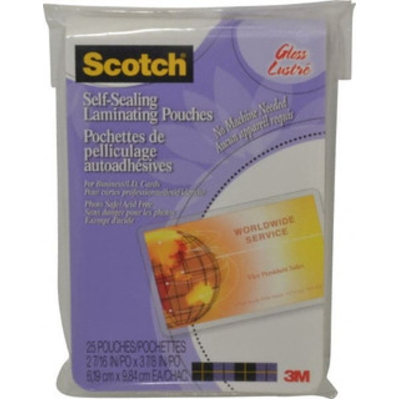 3M Business Card and ID Protector Plastic Pouch 3-7/8 Inch Wide x 2-7/16 Inch High 7000122971 – 68029313