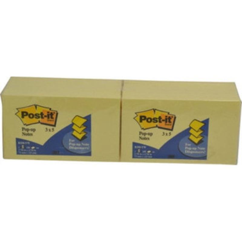 3M Pack of (12) 100 Sheet, 3 x 5, Note Pad/Writing Pad/Notebooks Yellow 7000052310 – 81385973