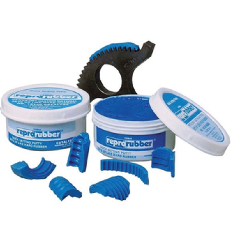 Flexbar Reprorubber Quick Set Putty Trial Size Kit, Lt.Blue, 220 ml. Jar – 16129