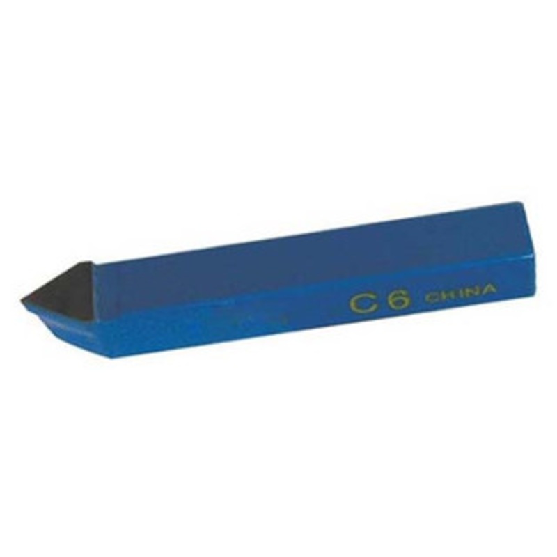 Precise 1/4 E-4 Style, C6 Carbide Tipped Single Point Brazed Tool Bit – 2008-1304