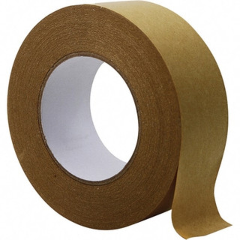 Value Collection 2 x 55m Brown Hot Melt Adhesive Packaging Tape Kraft Paper Backing, 5.3 mil Thick, 25 to 30 Lb Tensile Strength, Series JKT10 JKT104855 – 95236360