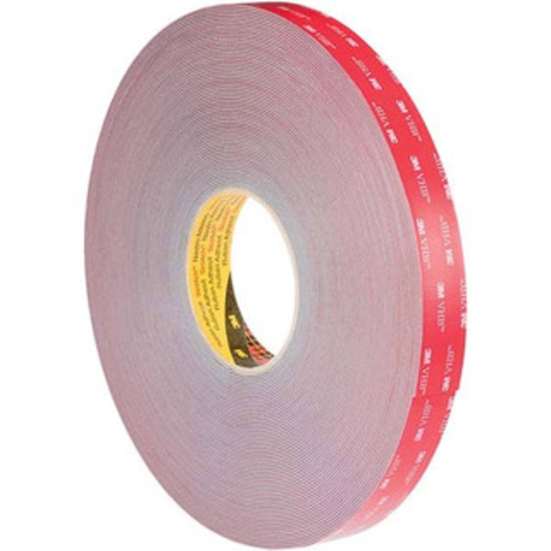 3M Double Sided Tape, Material Family: Foam, Length Range: 36 yd. – 71.9 yd., Width (Inch): 3/4, Adhesive Material: Acrylic, Thickness (mil): 45.0000, Material Type: Foam 7100169468 – 97790141