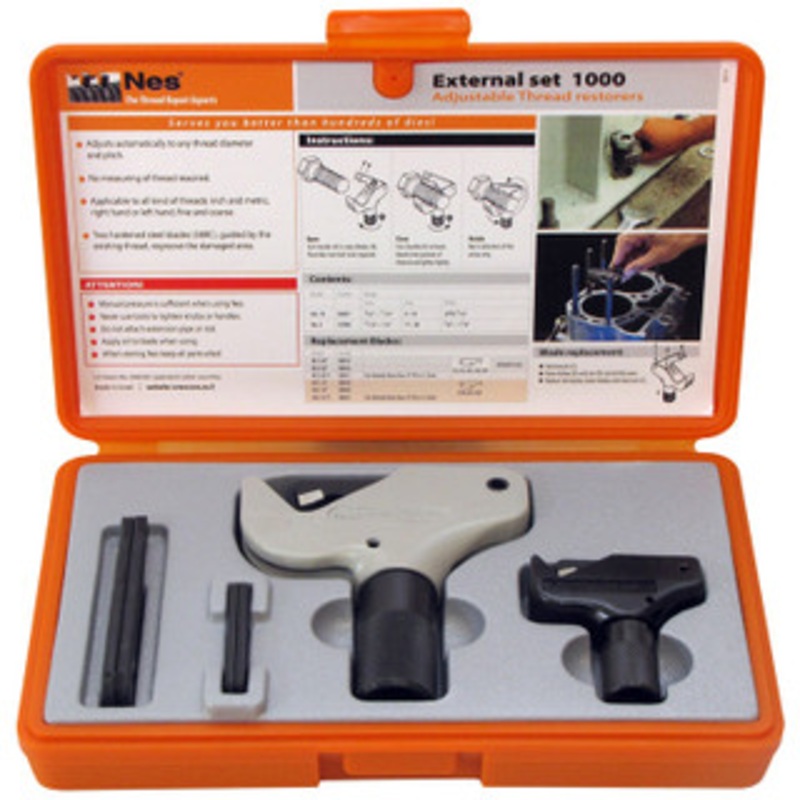 Nes External Thread Repair Set, 5/32 – 1-1/2 (M4 – M38) – NES1000