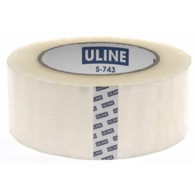 Value Collection 2 x 110 Yd Clear Acrylic Adhesive Sealing Tape Polypropylene Film Backing, 2.6 mil Thick S-743 – 35949429