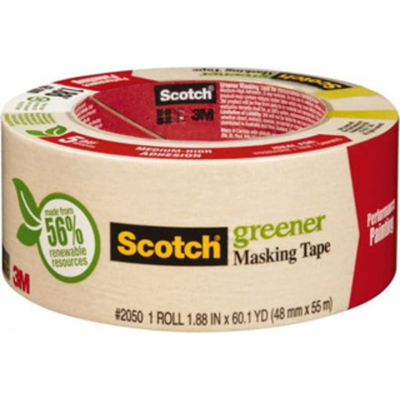 3M 1.88 Wide x 5 mil Masking/Painters Tape 5 mil 7100192225 – 02869410