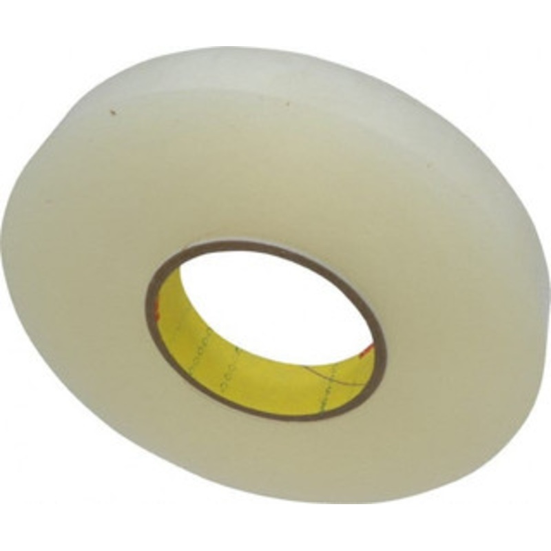 3M 1 x 27 Yd Acrylic Adhesive Double Sided Tape 1/32 Thick, Clear, Acrylic Foam Liner, Continuous Roll, Series 4658F 7000123767 – 00188888