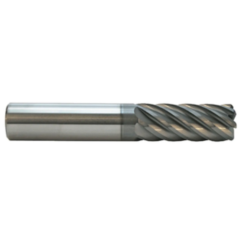 M.A. Ford 7 Flute ALtima Blaze Coated Carbide Single End Mill, 1/2 Size & Shank Diameter, 1-1/4 Length of Cut, 3 Overall Length