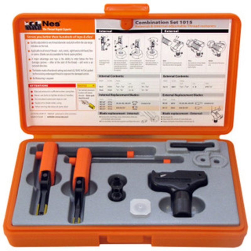 Nes External & Internal Combination Thread Repair Set, 3 Pieces – NES1015