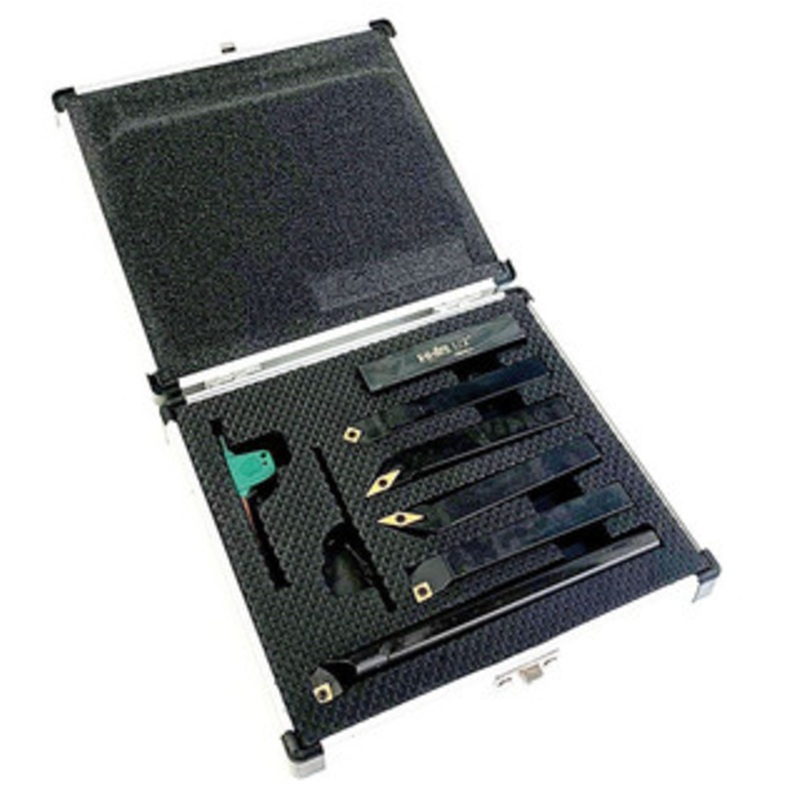 Precise 6 Piece 1/2 Shank Mini Tool Holder Set-Metal Case – 2003-0705
