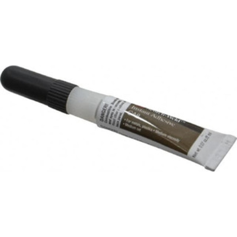 3M 0.07 oz Tube Clear Instant Adhesive Series CA-8, 5 to 10 sec Working Time, 24 hr Full Cure Time, Bonds to Cardboard, Cork Board, Fabric, Fiberglass, Foam, Metal, Paper, Plastic, Rubber & Vinyl 7000121354 – 33010067