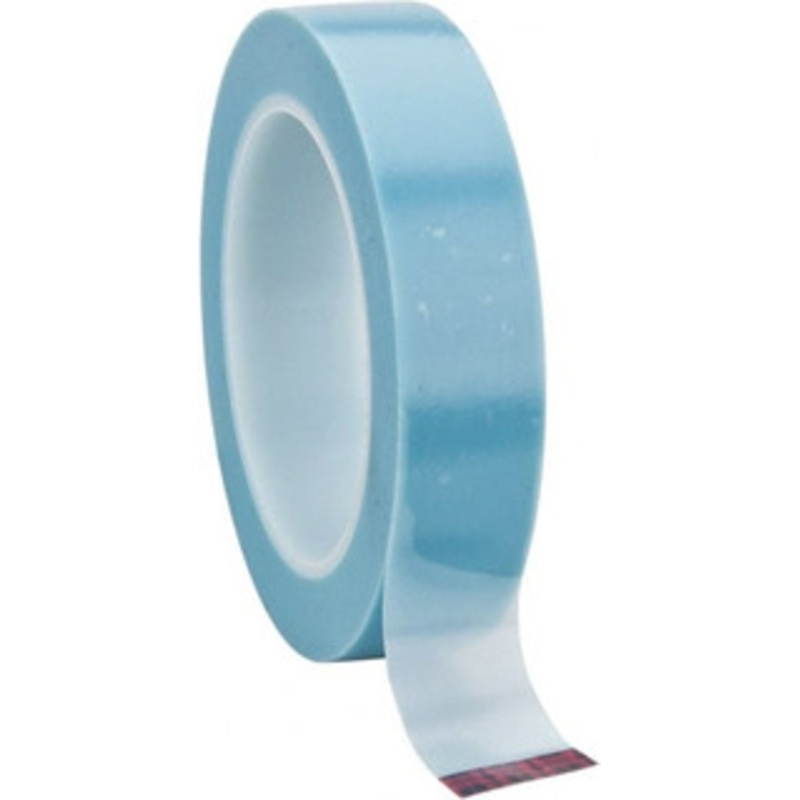 3M 1 Wide x 110 ft. Long x 5.3 mil Blue Vinyl Masking Tape Rubber Adhesive, 16 Lb/In Tensile Strength, Series 4737T 7000048627 – 06270540