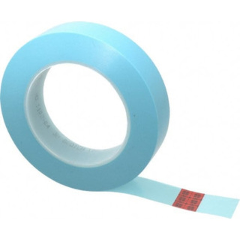 3M 1 Wide x 180 ft. Long x 4.8 mil Blue Polypropylene Film Masking Tape Rubber Adhesive, 15 Lb/In Tensile Strength, Series 215 7000123384 – 06269492