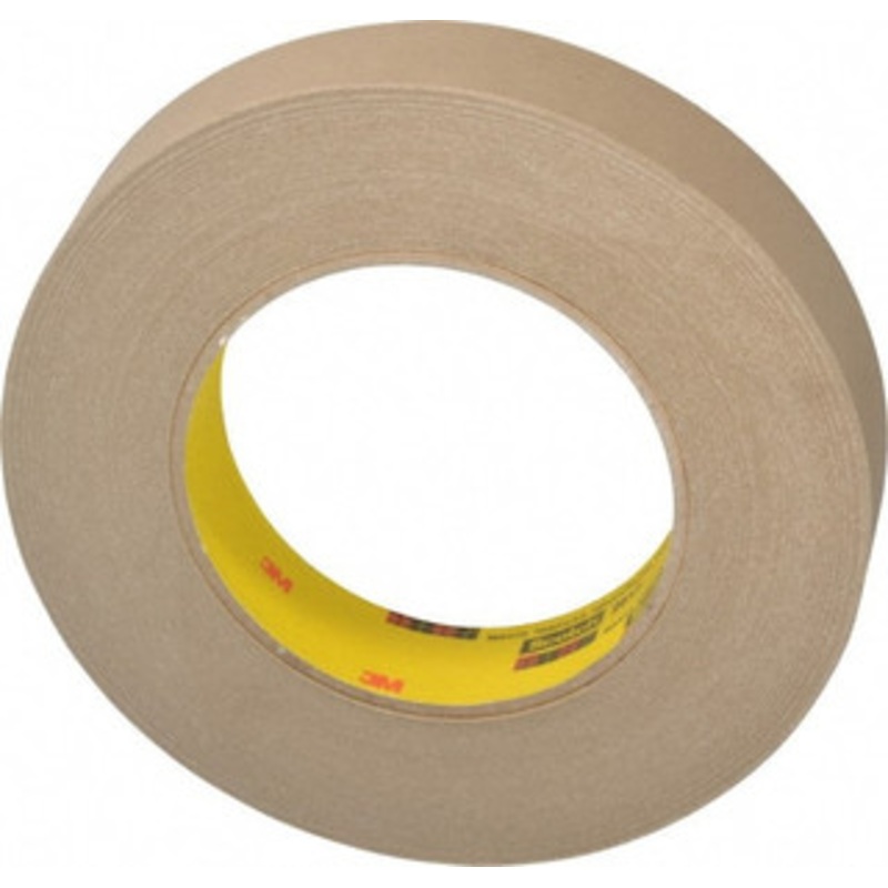 3M 1 Wide x 180 ft. Long x 6.5 mil Brown Paper Masking Tape Rubber Adhesive, 35 Lb/In Tensile Strength, Series 2517 7000088500 – 04582920